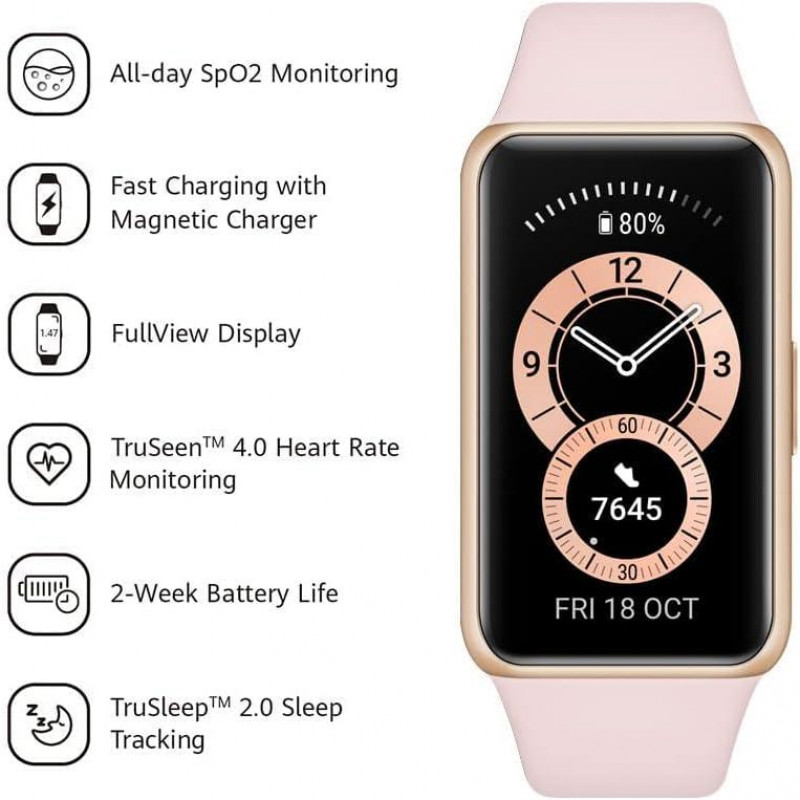 HUAWEI Band 6 Activity Tracker - Pink