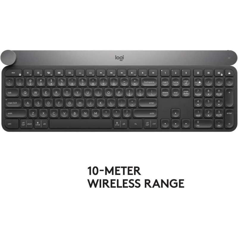 Logitech Craft Wireless Keyboard - graphite