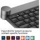 Logitech Craft Wireless Keyboard - graphite