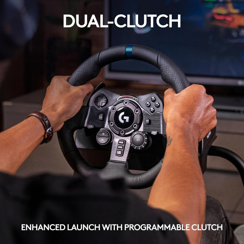 Logitech G923Trueforce Racing Wheel and Pedals