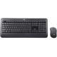 Logitech MK540 Wireless Keyboard Mouse Combo - Black