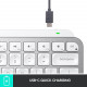 Logitech MX Keys Mini Minimalist Illuminated Keyboard - Grey