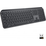 Logitech MX Keys Advanced Wireless Illuminated Keyboard - Black