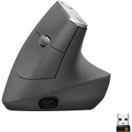 Logitech MX Vertical Ergonomic Wireless Mouse - Black