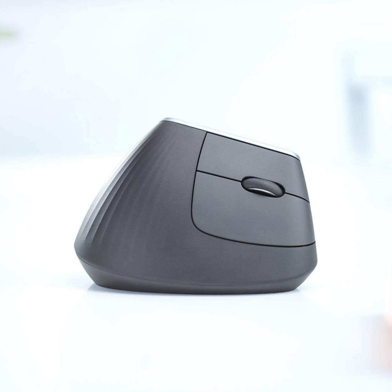 Logitech MX Vertical Ergonomic Wireless Mouse - Black