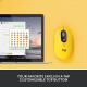 Logitech POP Mouse, Wireless Mouse - yellow