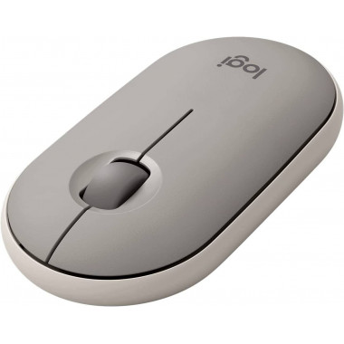 Logitech Pebble Wireless Mouse with Bluetooth - Sand