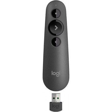 Logitech R500s Laser Presentation Remote Clicker - Black