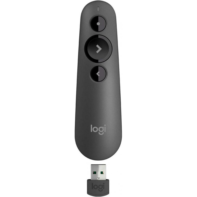 Logitech R500s Laser Presentation Remote Clicker - Black