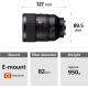 Sony FE 135 mm f/1.8 GM Lens