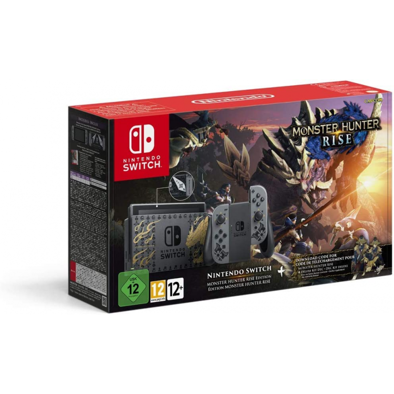 Nintendo Switch Console Monster Hunter Rise Edition