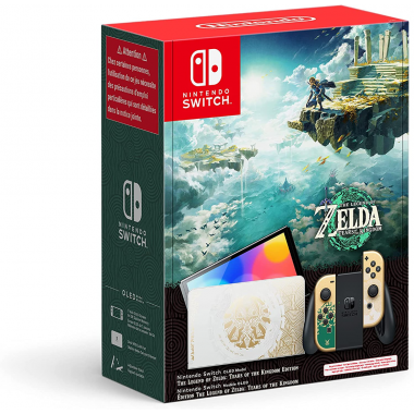 Renewed - Nintendo Switch OLED Zelda: Tears of the Kingdom Limited Edition