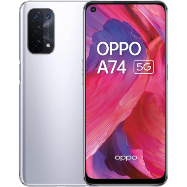 Oppo A74 5G (6GB+128GB) Smartphone - Space Silver