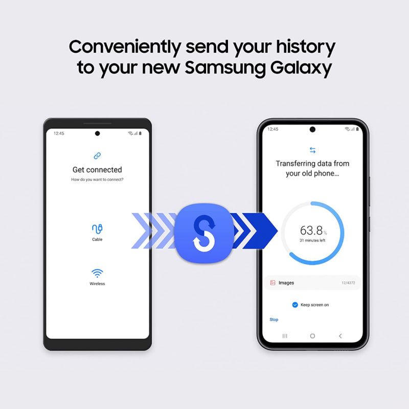 Samsung Galaxy A54 5G Smartphone (Dual-SIMs, 8+256GB) - Graphite