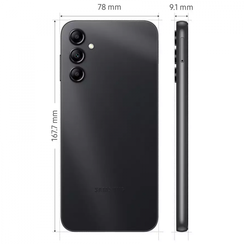 Samsung Galaxy A14 5G Smartphone (4+64GB) - Black