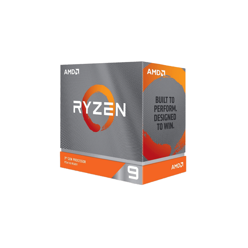 AMD Ryzen™ 9 3900XT 24 Thread Processor (4.7 GHz Max Boost, 3.8 GHz Base)