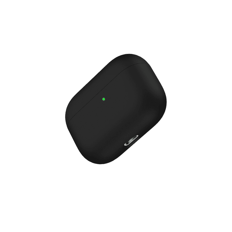 Liquid Silicone Case for Apple AirPods Pro - Black