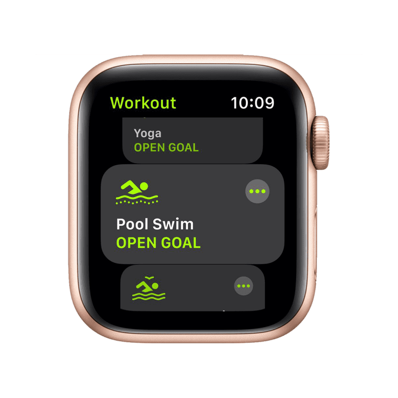 Apple Watch SE (GPS, 40mm) - Gold Aluminium with Sports Band - Pink Sand