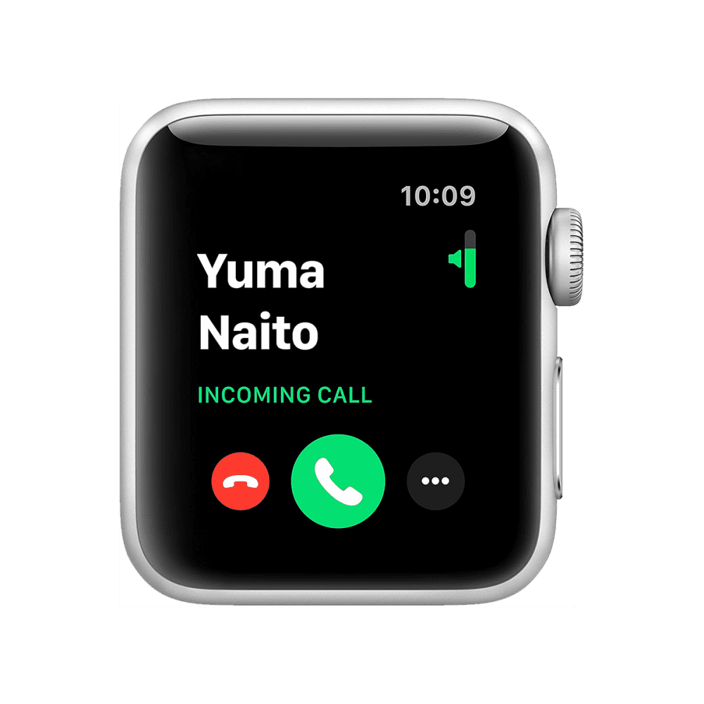 apple watch series 3 38mm silver aluminum white sport band