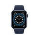 Apple Watch Series 6 (GPS, 40mm) - Blue Aluminium with Sports Band - Deep Navy