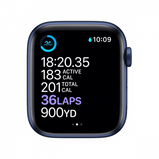 apple watch serie 6 40mm blue