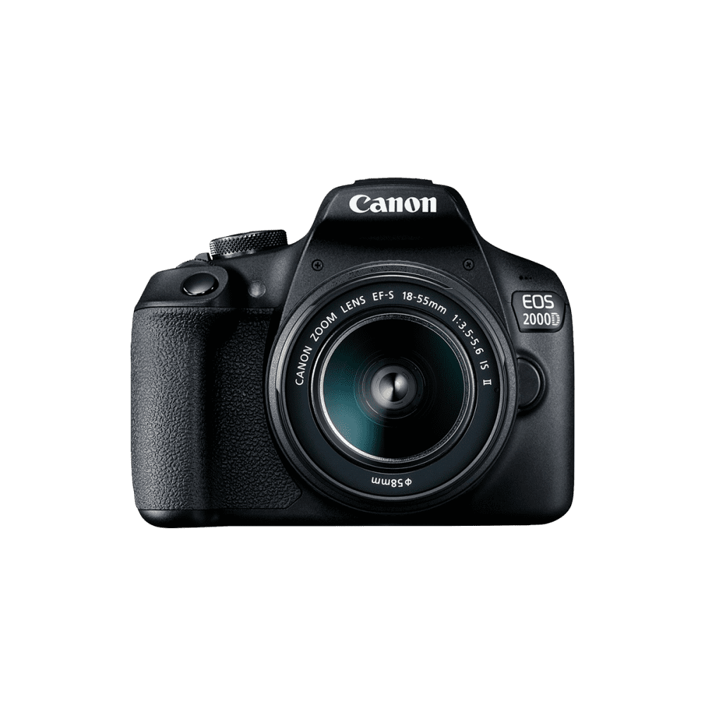 Dimprice Canon EOS 2000D DSLR Camera with EFS 1855mm f/3.55.6 IS