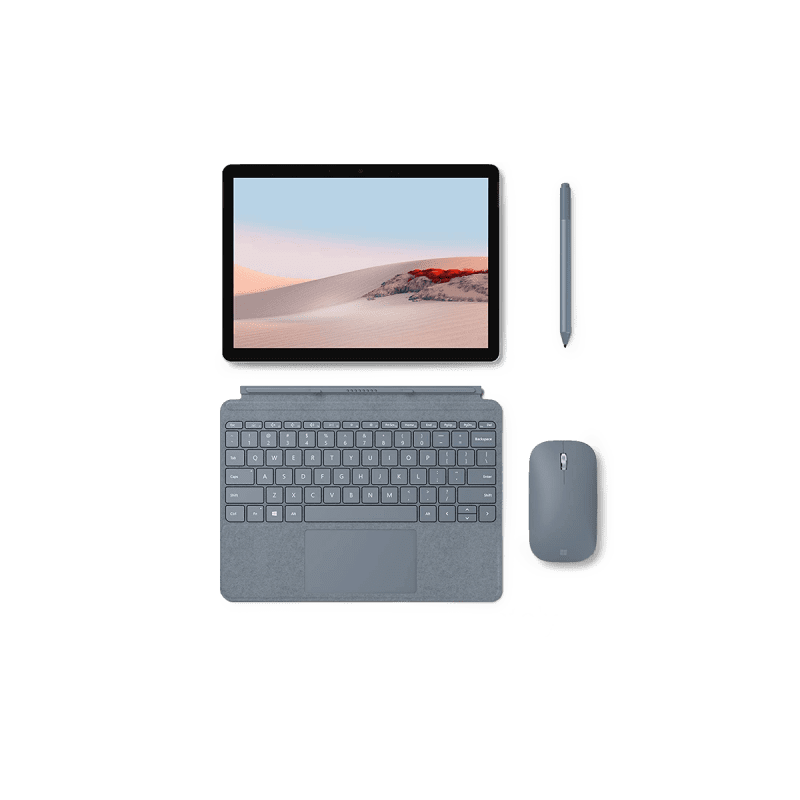Microsoft Surface Go 2 10.5″ - (Pentium Gold 1.7 GHz, 8 GB RAM, 128 GB SSD) - Silver