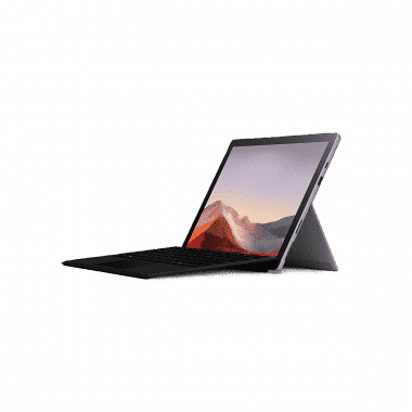 Microsoft Surface Pro 7 (Core i5, Wi-Fi, 8GB RAM, 256GB SSD, Windows 10 Home) with US Keyboard - Platinum 