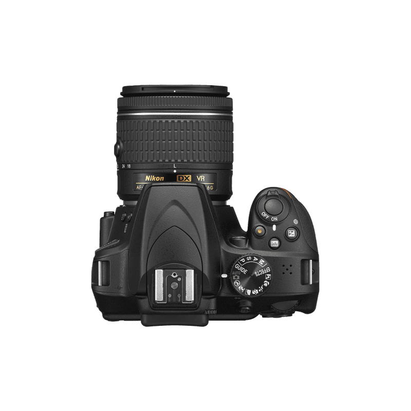 Nikon D3400 24.2 MP SLR Camera with AF-P 18-55mm f/3.5-5.6G VR Lens - Black