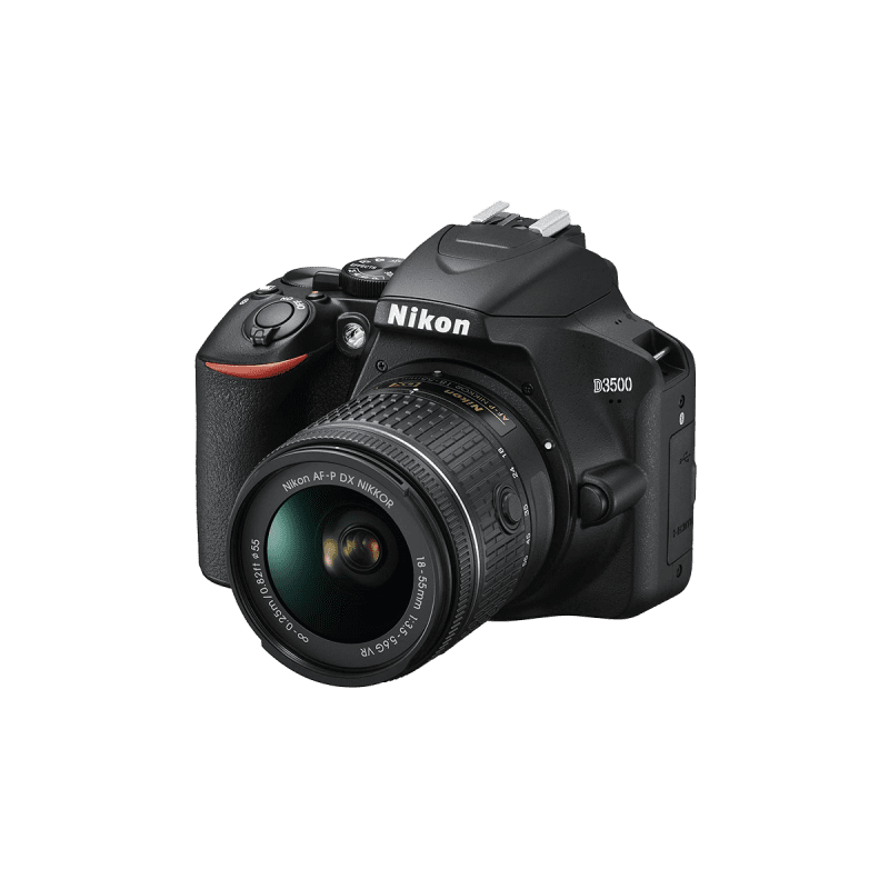 Nikon D3500 DSLR Camera with AF-P DX NIKKOR 18-55 mm f/3.5-5.6G VR Lens