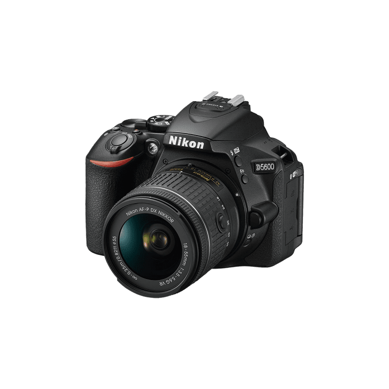 NIKON D5600 DSLR Camera with DX 18-55 mm f/3.5-5.6G VR Lens