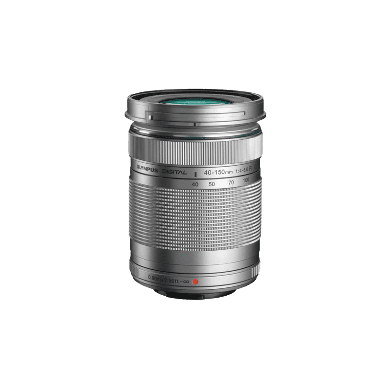 Olympus M.ZUIKO DIGITAL ED 40-150mm 1:4.0-5.6 R Lens - Silver