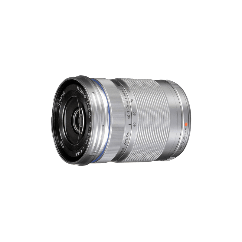 Olympus M.ZUIKO DIGITAL ED 40-150mm 1:4.0-5.6 R Lens - Silver