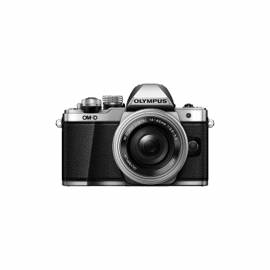 Olympus OM-D E-M10 Mark II Compact System Camera - 14-42 EZ Lens, Silver