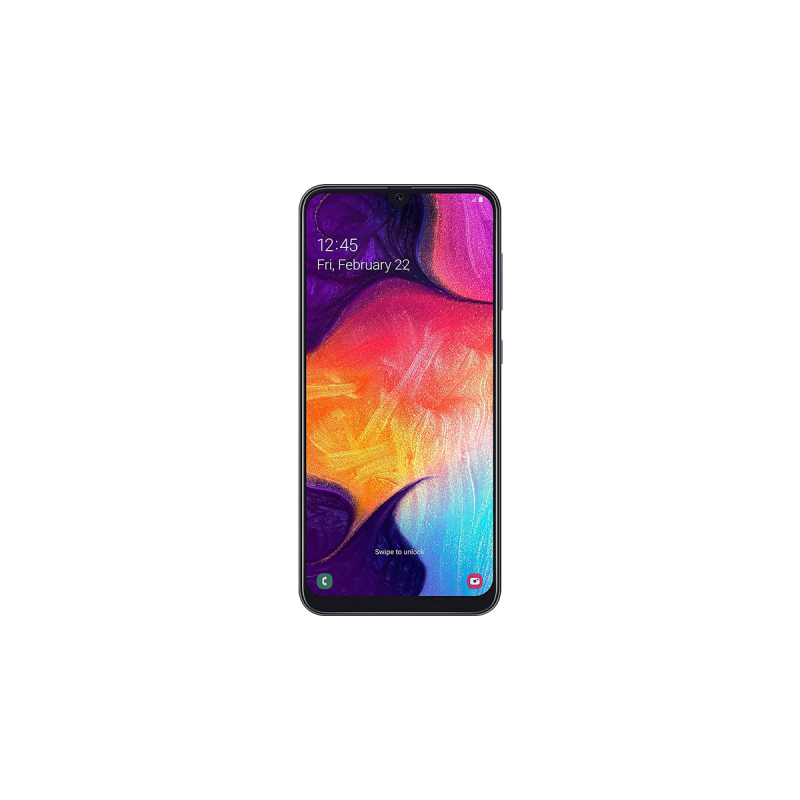 Samsung Galaxy A50 (6.4-inches, 6+128GB, Dual-SIM) - Black