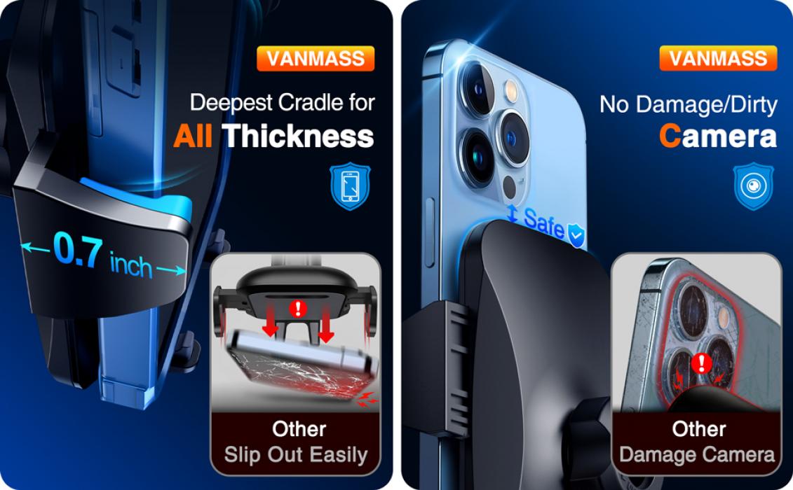 Dimprice  VANMASS Car Phone Holder